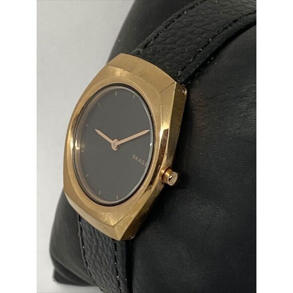 Skagen Asta SKW2651 Women\'s Black Leather Analog Dial Quartz Wrist Watch JK592 main image 11
